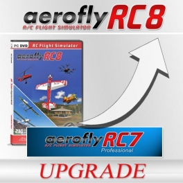 Upgrade from RC7 PROFESSIONAL to aeroflyRC8