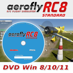aeroflyRC8 STANDARD on DVD