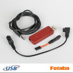 USB-Interfaceset für 6-Pin-Schülerbuchse (Futaba)