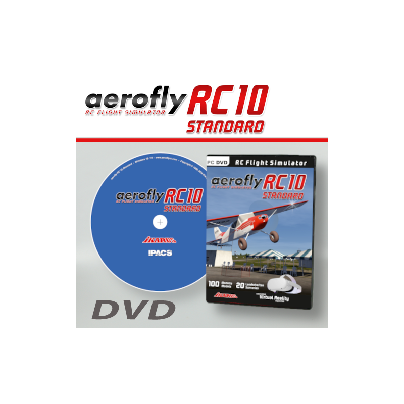 aeroflyRC10 STANDARD (DVD for Win)