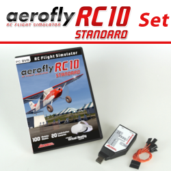 aeroflyRC10 STANDARD mit RC SimConnector