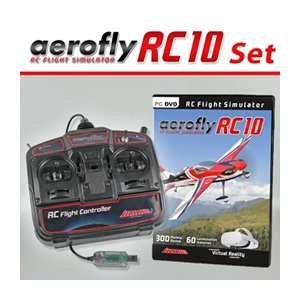 Set: aeroflyRC10 with USB-FlightController