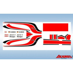 Decal Sheet ECO 7 Ranger red